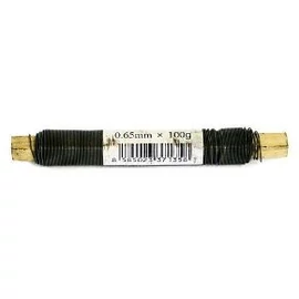 Sârmă de legat pentru grădină, oțel 0,65 mm 100 g