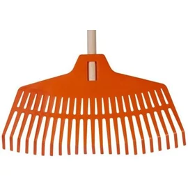 Greblă de strâns frunze PVC cu 23 dinți cu coadă