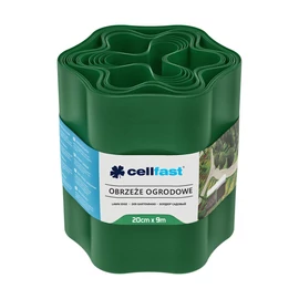 Bordură de grădină verde 20 cmx9 m