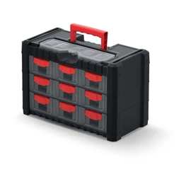 Cutie organizator pentru şuruburi Multicase Cargo 400x200x260 mm cu 9 sertare 