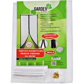 Plasă anti-insecte pentru uşă, albă