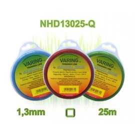 Fir pentru tuns iarbă Dispenser în blister cu agăţător, 1,3 mm, 25 m, pătrat