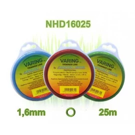 Fir pentru tuns iarbă Dispenser în blister cu agăţător, 1,6 mm, 25 m, cerc