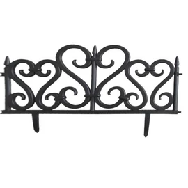 Gard decorativ, negru