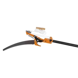 Foarfecă de curăţat omizi telescopică cu coadă 240 cm