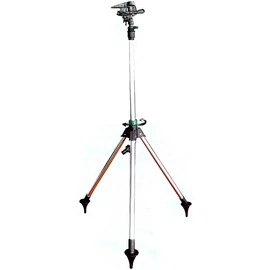 Aspersor pulsatoriu plastic cu  trepied telescopic