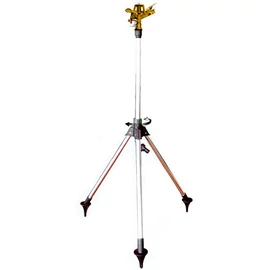 Aspersor cu impuls si trepied zinc rotatie 360°
