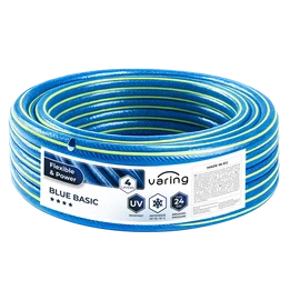 Furtun de grădină VARING BLUE BASIC, 4 straturi, 1", 15 m