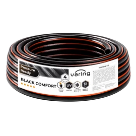 Furtun de grădină VARING BLACK COMFORT, 4 straturi, 1/2", 25 m