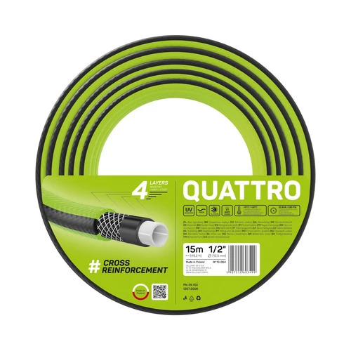 Furtun de grădină Quattro 1/2" 15 m