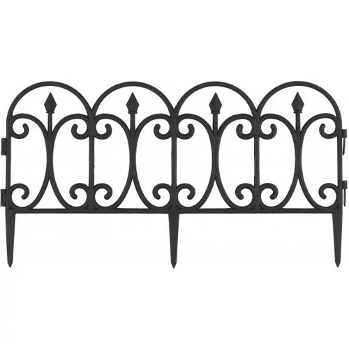 Element de gard 60x33 cm, negru