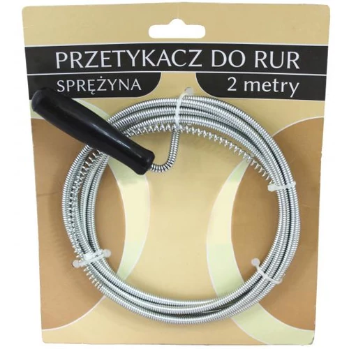 Spirală pentru desfundat ţevi 2 m
