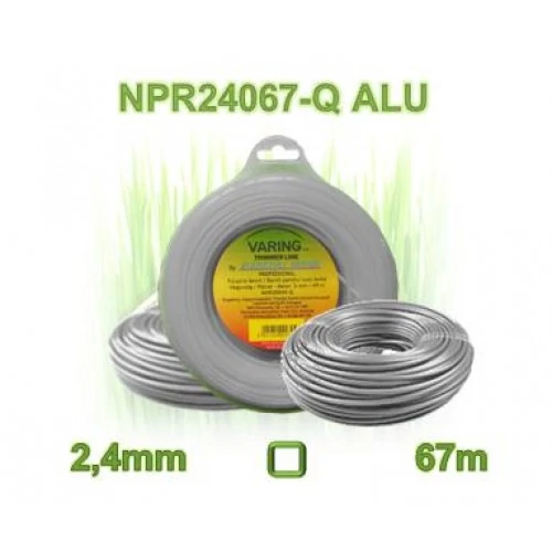 Fir pentru tuns iarbă Rotobox, pătrat, 2,4 mm 67 m