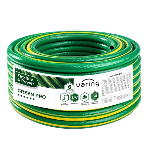 Furtun de grădină VARING GREEN PRO, 6 straturi, 3/4", 25 m
